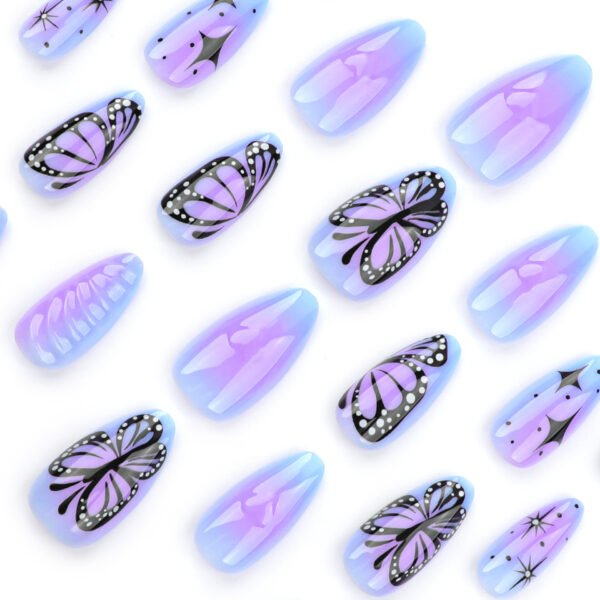O1CN01dOfycD2NGHukpOa9V_!!4234819935-0-cib JP3541-Unlock Whimsical Charm: 3D Heart & Butterfly French Tips (Reusable, Waterproof & Protective!)