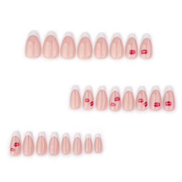 O1CN01g6qoJ92NGHutz3jjb_!!4234819935-0-cib JP3569-Kiss Your Salon Hassles Goodbye: Romantic Lip Print French Tips (Reusable & Waterproof!)