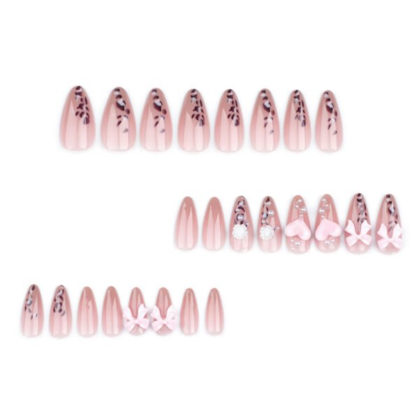 O1CN01hhrqQC2NGHu4YoTMR_!!4234819935-0-cib JP3432-Instantly Enchanting: Reusable 3D Bow & Pearl Press-On Nails (Fairy Tale Nails Without the Price!)