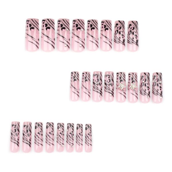 O1CN01kWhDY42NGHuJLLsbV_!!4234819935-0-cib JP3508-Boss Babe Approved: Reusable Leopard & 3D Star Press-Ons (Get the Baddie Vibe Instantly!)