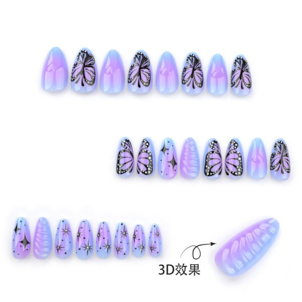 O1CN01l8AaZU2NGHumnaB6g_!!4234819935-0-cib JP3541-Unlock Whimsical Charm: 3D Heart & Butterfly French Tips (Reusable, Waterproof & Protective!)
