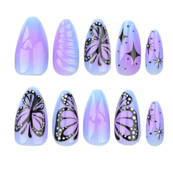 O1CN01pEbcVt2NGHunqx1Ip_!!4234819935-0-cib JP3541-Unlock Whimsical Charm: 3D Heart & Butterfly French Tips (Reusable, Waterproof & Protective!)