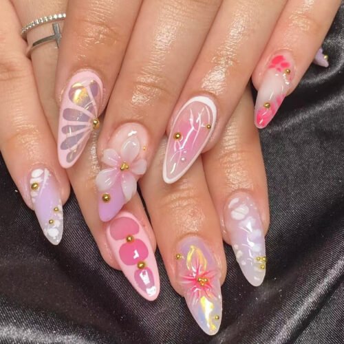 JP3854-✨ Effortlessly Luxe Nails: Instant Salon Glam in Minutes!