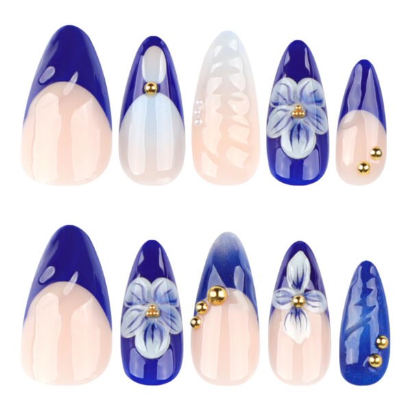 O1CN01rirt3v2NGHzPYVpK9_!!4234819935-0-cib JP3907-Almond Shape 3D Flower French Press On Nails | Salon-Worthy Elegance Instantly