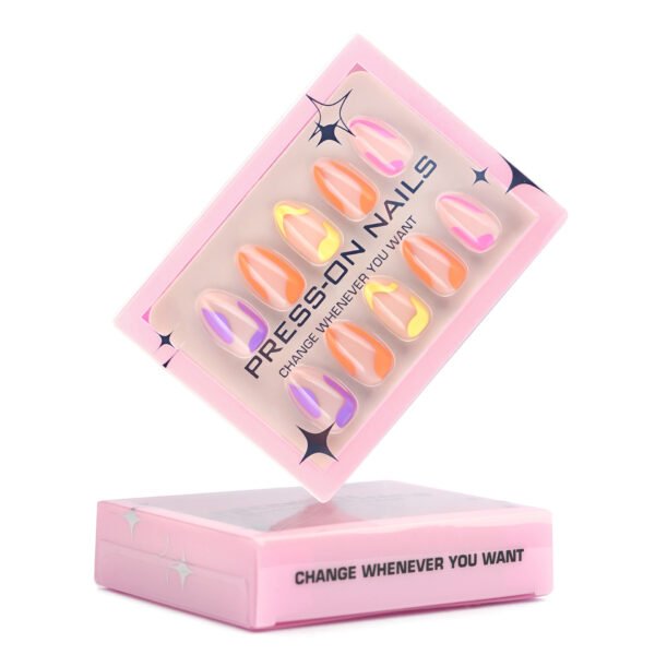 O1CN01slxegI2NGHuwnBtQk_!!4234819935-0-cib GD27-Reinvent Your French Manicure: Bold Short Almond Press-Ons (Reusable & Waterproof!)