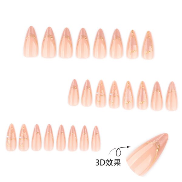 O1CN01Q0YE6c2NGI0A0LpxD_!!4234819935-0-cib JP3997-Magnetic Cat Eye Elegance: Medium-Length Almond Press On Nails with 3D Designs for Reusable Salon Manicures at Home