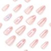 JP4008-Glittering Cat Eye Press On Nails with Cute Cat Design Reusable False Nails for Women Girls Party